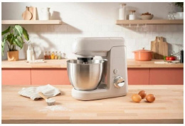 Кухонная машина Tefal Bake Partner QB520B38, серый / серебристый [7211419209]