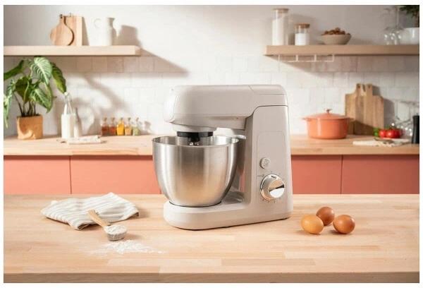 Кухонная машина Tefal Bake Partner QB520B38, серый / серебристый [7211419209]