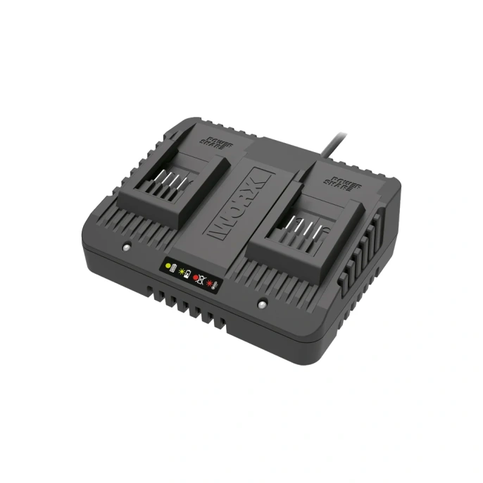 Устройство зарядное двойное (20 В; 2х1 A) WORX WA3772