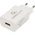 Адаптер питания Cablexpert 100/220v - 5v usb 1 порт, 1a, белый, MP3A-PC-39
