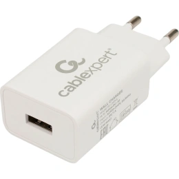 Адаптер питания Cablexpert 100/220v - 5v usb 1 порт, 1a, белый, MP3A-PC-39