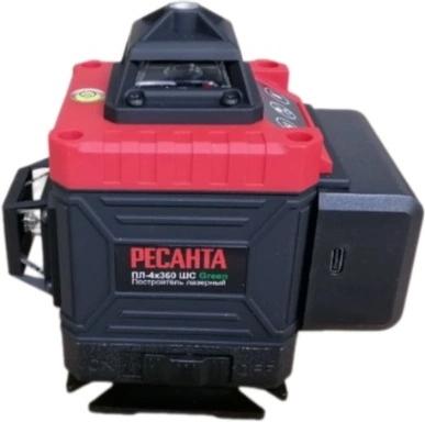 Построитель лазерный Ресанта ПЛ-4Х360ШС Green 61/10/545