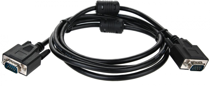 Кабель соединительный SVGA 15m/15m 1,8m 2 фильтра TV-COM QCG341AD-1.8M