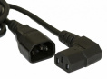 Сетевой кабель Hyperline PWC-IEC19-IEC20-1.0-BK питания IEC 320 C19 - IEC 320 C20 3x1.5 , прямая вилка, 16A, 1м, цвет черный ПВС-АП-3*1,5-250-C19C20-16-1,0 ГОСТ 30851.1-2002 МЭК 60320-1:1994