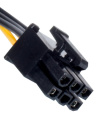 Переходник питания PCI-Express 6pin ExeGate EX-CC-PSU-6 от 2х разъемов Molex IDE блока питания, 0,15м EX138937RUS