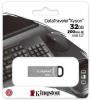Флеш Диск Kingston 32GB DataTraveler Kyson DTKN/32GB USB3.2 серебристый/черный