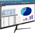 Монитор 21.5" ExeGate ProSmart EV2207 VA LED Grade A+, FHD, 1920x1080@75Гц, 16:9, 250cd/m2, 3000:1, 178°/178°, 5ms, D-Sub, HDMI, Flicker-free, кабель HDMI 1.5м, VESA, регулировка наклона tilt , черный EX294426RUS