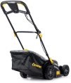 CHAMPION Газонокосилка эл. EM4018 { 1,8 кВт травосб. 40л ширина 400мм 25-75мм, 14,7кг }