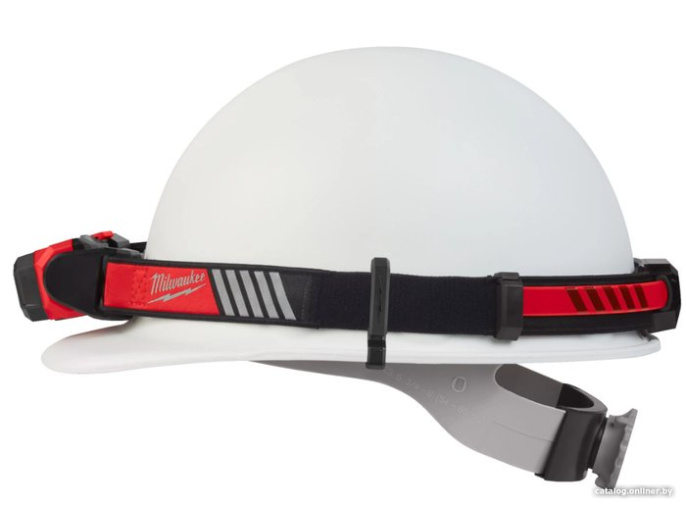Фонарь Milwaukee L4 HL-VIS-301 4933479768 налобный, питание: аккумулятор, 4 В, источник света: светодиод, 5 режимов, 600 Лм, 1 аккумулятор L4 B3, USB-кабель