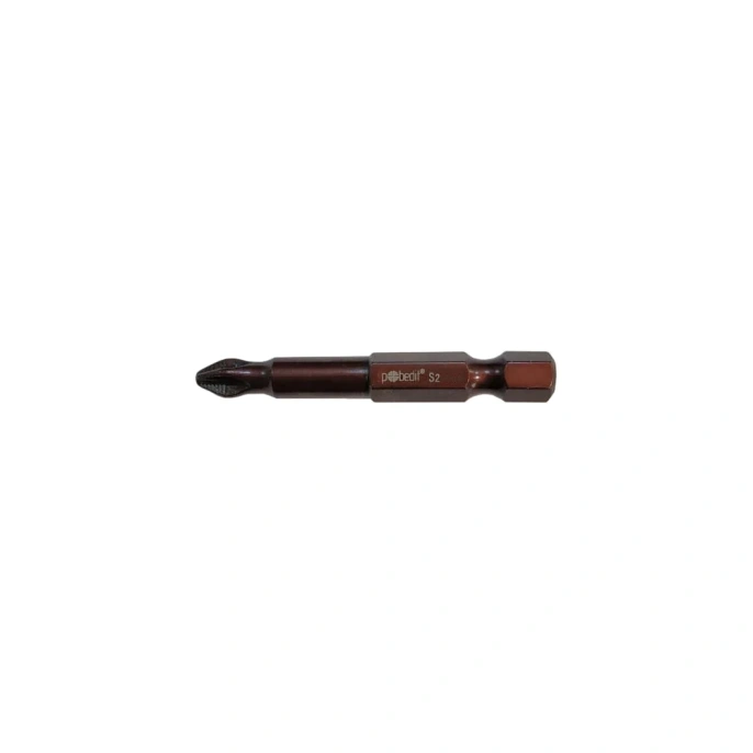 Бита DELUXE (2 шт; PH3; 50 мм; S2+Bronze+AntiSlip) Pobedit 2616832