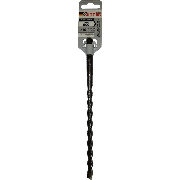 Бур 10 х 150/210 W-напайка SDS+ Eco 2-plus RITTER PS10210210