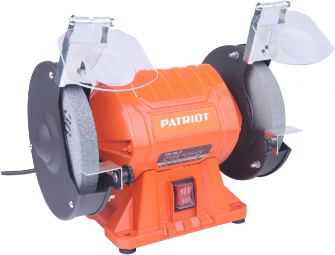 Электроточило Patriot GM 150 P Expert 375Вт 2980об/мин d 150мм t 16мм