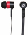 Наушники Oklick HP-S-220, 3.5 мм, внутриканальные, черный/красный [d2-1b/r]