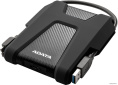 Внешний накопитель HDD 2.5" USB3.0 ADATA 1Tb HD680 AHD680-1TU31-CBK Gen1 5 Гбит/с , 2.5", пластик/силикон, черный