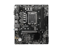 Материнская плата MSI PRO H610M-E DDR5 s1700,2DDR5,1PCI-Ex16,1PCI-Ex1,1M.2,4SATA3.0,4USB3.2Gen1, mATX,RTL