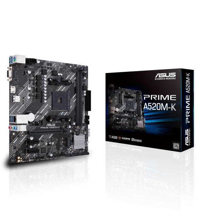 Материнская плата/ PRIME A520M-K (90MB1500-M0EAY0)