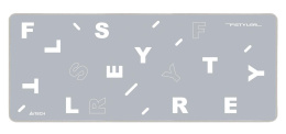 Коврик для мыши A4Tech FStyler FP75 XL серый/белый 750x300x2мм (FP75 SILVER)