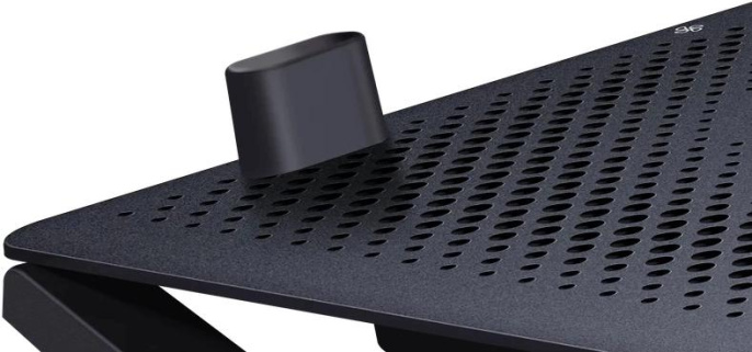 Подставка для ноутбука Redragon Ivy, 15.6", 360х250х55 мм, 2хUSB, вентиляторы 5 х 140 мм, 890г, черный [77905]