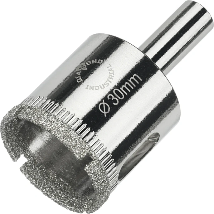 Коронка алмазная по керамике, плитке и стеклу 30 мм Diamond Industrial DIDCBC030