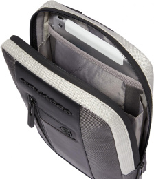 Сумка Piquadro Brief2 Special, нейлон, серый / черный [ca3084br2s/grn]