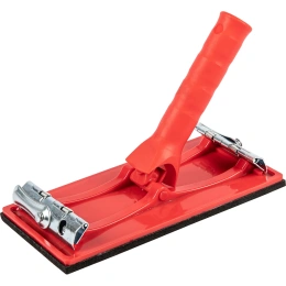 Брусок для шлифования с шарнирным переходником под телескопическую ручку MATRIX 105x210мм 75835