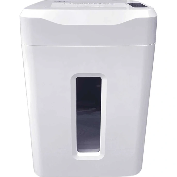 Шредер Office Kit S210N 3,9x38 белый (секр.P-4) фрагменты 16лист. 35лтр. скрепки скобы пл.карты CD