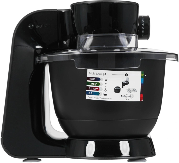 Кухонный комбайн BOSCH MUM59N26CB 1000 Вт, цвет черный