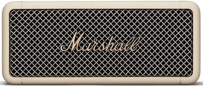 Портативная колонка Marshall Emberton II Кремовый 1006237 мощность: 20 Вт, 60-20000 Гц, питание: аккумулятора, Bluetooth 5.1, время работы: до 30 часов, время зарядки: 3 часа