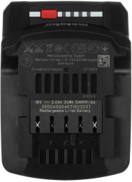 Батарея аккумуляторная Metabo Li-Power 18В 2Ач Li-Ion 625026000