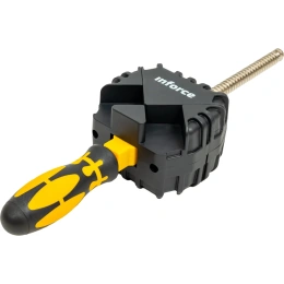 Угловая струбцина с одним зажимом Inforce 102 мм 06-03-45