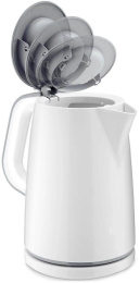 Чайник электрический Zelmer ZCK7620S, 1.7л, пластик