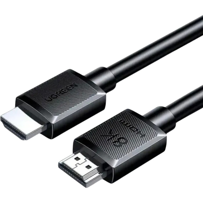 Кабель цифровой высокой четкости UGREEN HD175 45430 HDMI 8K Digital High-Definition Male to Male Cable. Длина: 1м. Цвет: черный