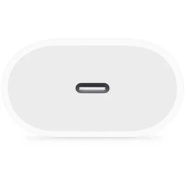 Сетевое зарядное устройство Apple A2347, USB type-C, 20Вт, 2.2A, белый [mhje3zm/a]