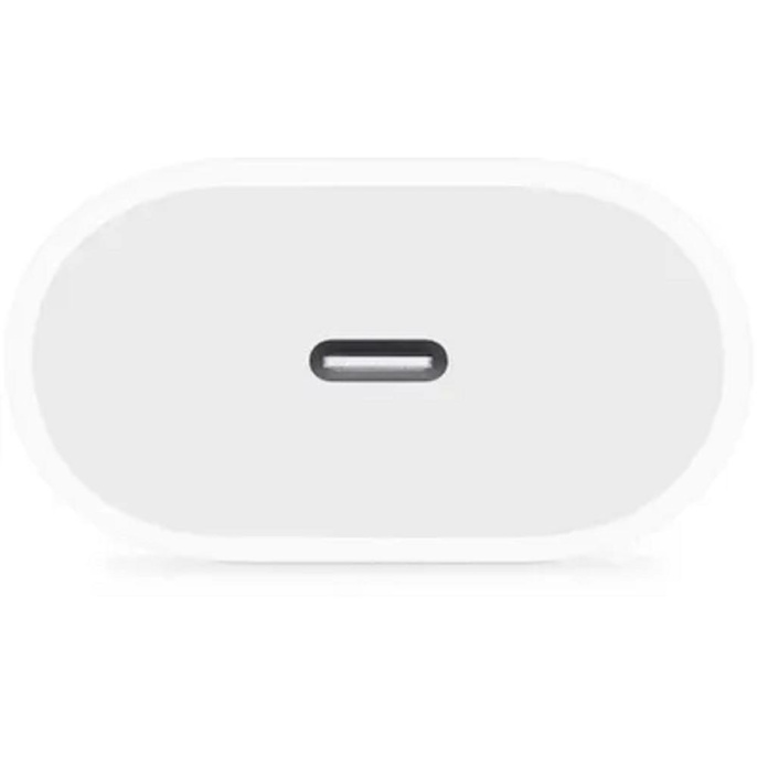 Сетевое зарядное устройство Apple A2347, USB type-C, 20Вт, 2.2A, белый [mhje3zm/a]