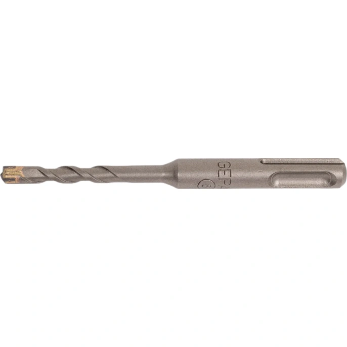 Бур сверло 6x50x110 мм, SDS-plus, Quadro-x GEPARD GP1206-110