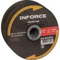Диск отрезной по металлу OptiLine (125x1.0x22.2 мм) упаковка 20шт Inforce INB12510-20