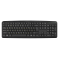 Клавиатура ExeGate Professional Standard LY-331S-OEM USB, полноразмерная, влагозащищенная, 104кл., Enter большой, длина кабеля 1,7м, черная, brown box EX293971RUS
