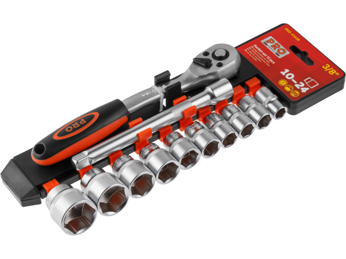Набор головок 3/8" 10-24мм 12предм. PRO STARTUL PRO-41438