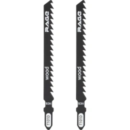 Пилка по дереву и пластику T101D 2 шт; 100мм для лобзиков RAGE by VIRA 552028