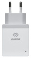 Сетевое зарядное устройство Digma DGWC-2U-3A-WG, 2xUSB-A, 15.5Вт, 3.1A, белый