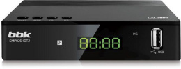 Ресивер DVB-T2 BBK SMP026HDT2 черный (SMP026HDT2 (B))