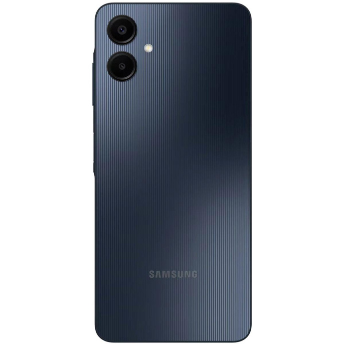 Смартфон Samsung SM-A065F Galaxy A06 64Gb 4Gb черный моноблок 3G 4G 2Sim 6.7" 720x1600 Android 14 50Mpix 802.11 a/b/g/n/ac GPS GSM900/1800 GSM1900 TouchSc A-GPS microSD max1024Gb