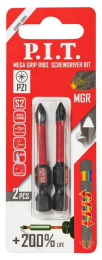 Бита P.I.T. ASDR01-50PZ1 (ударная магнитная  PZ1x50 мм, IMPACT, торсионная зона, 2 шт)