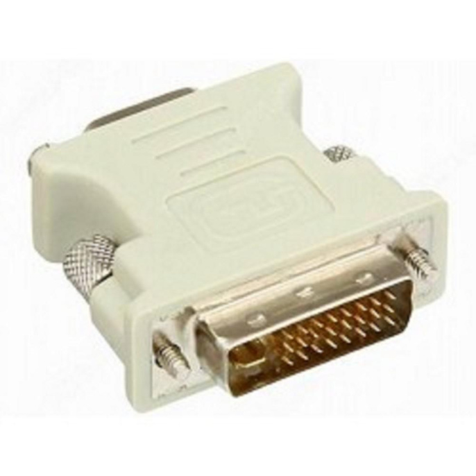 Переходник DVI-I-VGA Cablexpert A-DVI-VGA, 29M/15F, пакет