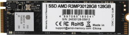 SSD накопитель AMD Radeon R3MP30128G8 128ГБ, M.2 2280, PCIe 3.0 x4, NVMe, M.2