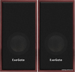 Акустическая система 2.0 ExeGate Tango 314 (питание USB, 2х3Вт (6Вт RMS), 80-20000Гц, вишня, Color Box) EX287059RUS