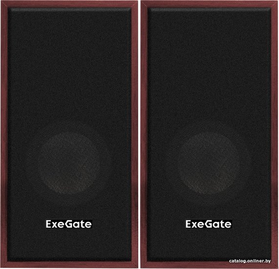 Акустическая система 2.0 ExeGate Tango 314 (питание USB, 2х3Вт (6Вт RMS), 80-20000Гц, вишня, Color Box) EX287059RUS