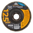 Круг лепестковый торцевой плоский (125 мм; P80) MOS 39876М