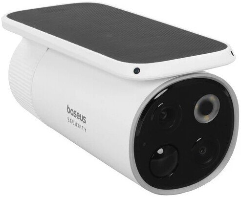 Видеокамера Baseus S0TX002131 Security S1 Pro Dual 3K 2-Cam Kit White S0SU00 станция: встроенная сирена 90 дБ, память 16 ГБ, подключение: Wi-Fi 2.4 ГГц, радиус