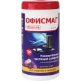 Салфетки для экранов всех типов и пластика ОФИСМАГ с ароматом Астра, туба 100 шт., влажные 511691